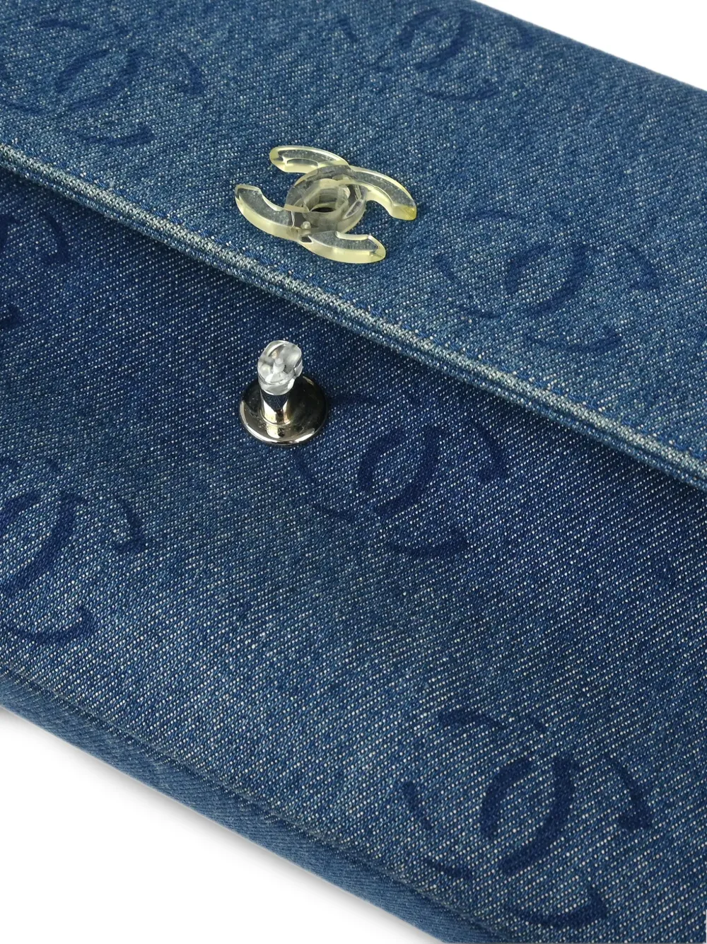 Pre-owned Chanel 2002 Denim Handbag