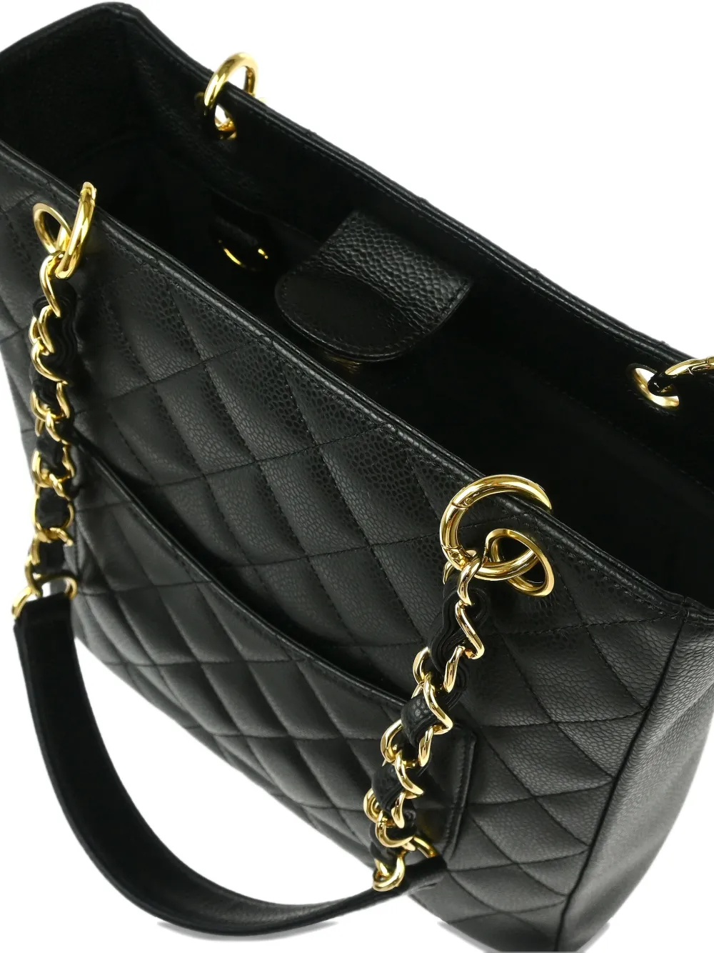 Pre-owned Chanel 2007 Petite Shopping Tote Bag