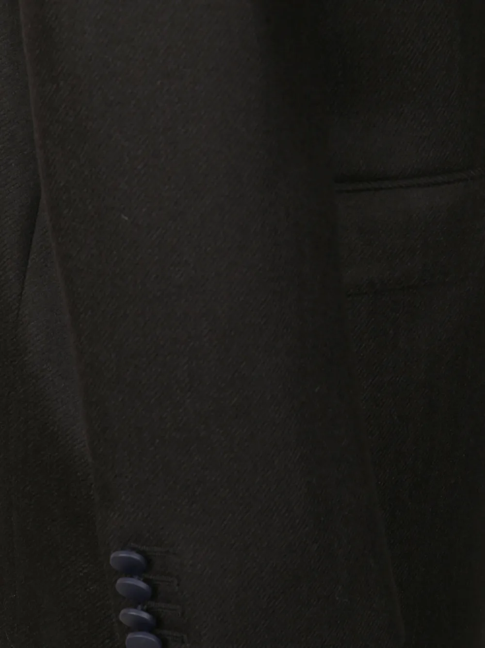 Tagliatore Blazer met enkele rij knopen Zwart