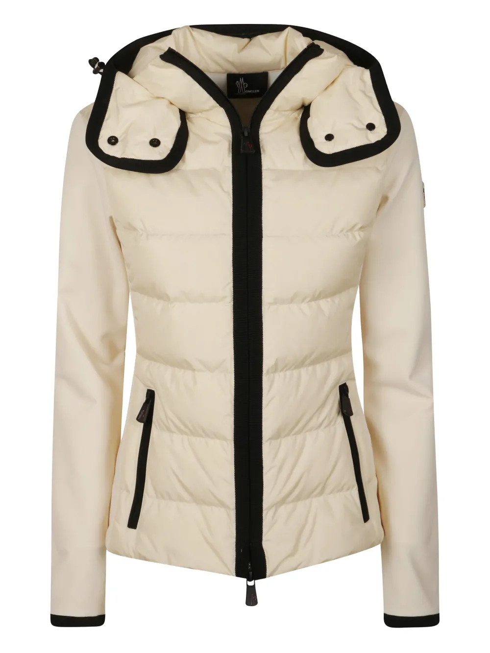 Moncler Grenoble chamarra capitonada con capucha | neutro | Image 1