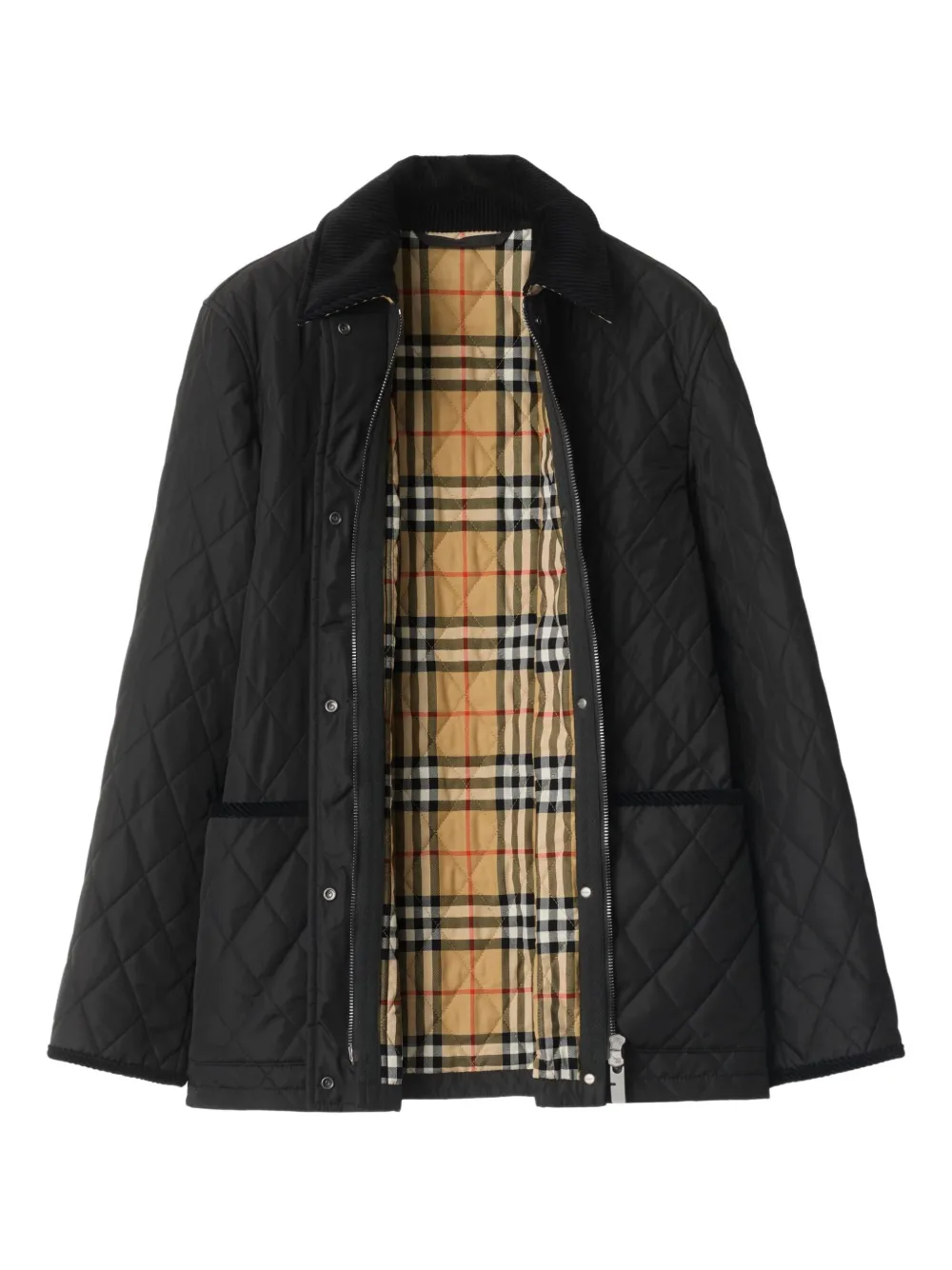 Burberry Matelassé jack Zwart