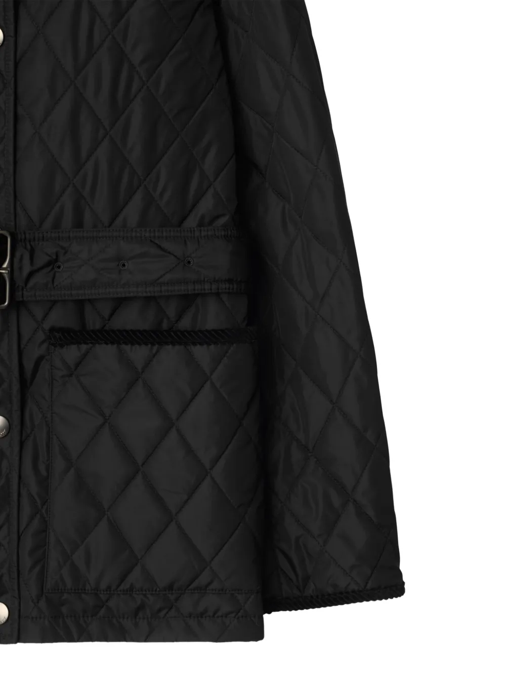 Burberry Matelassé jack Zwart