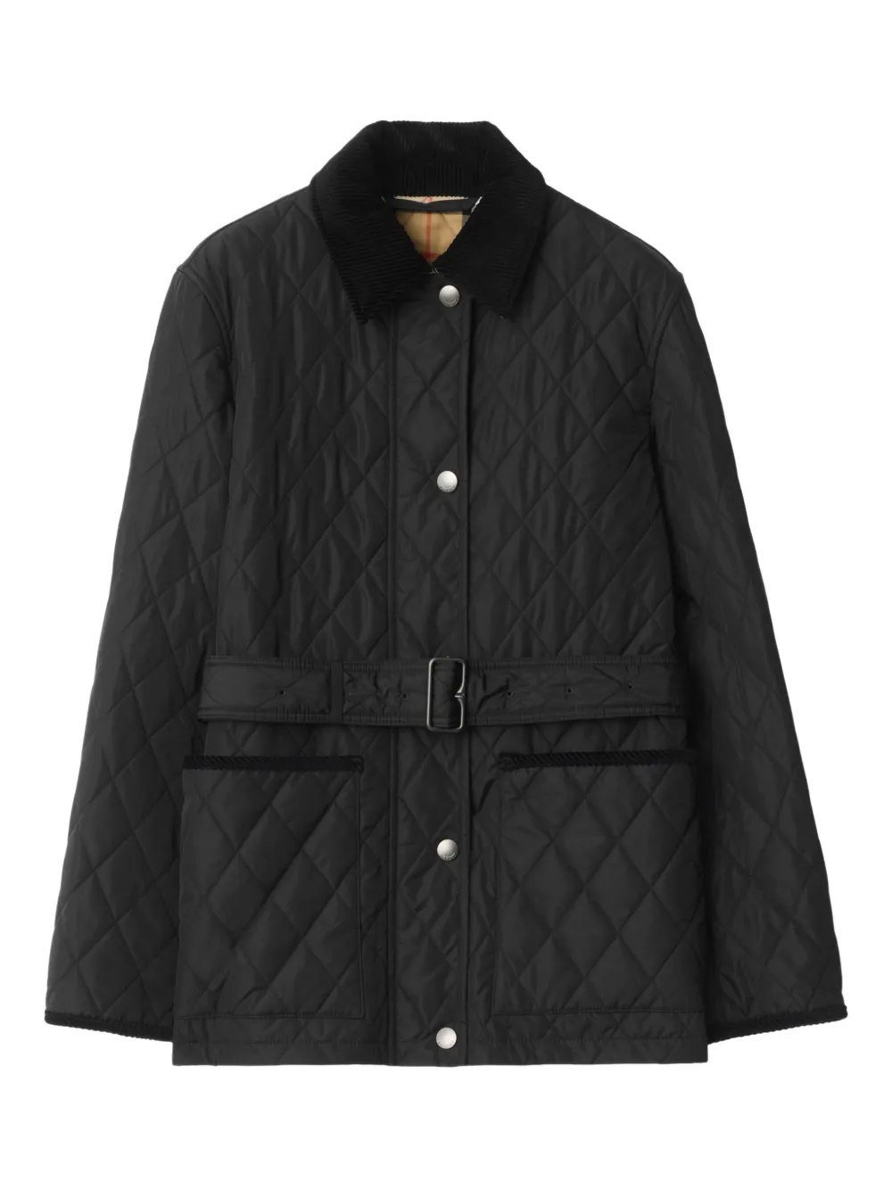 Burberry Matelassé jack Zwart