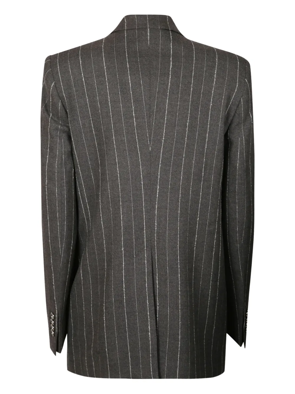 Tagliatore Pinstripe Double-breasted Suit In Gray