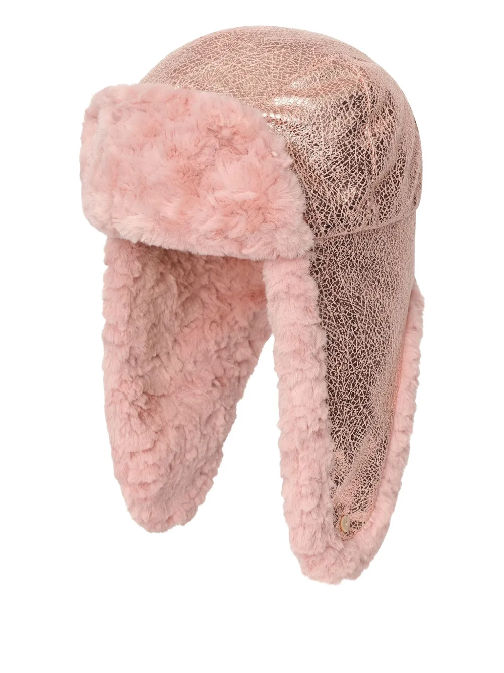 Unreal Fur Amelia hoed van imitatiebont - Roze