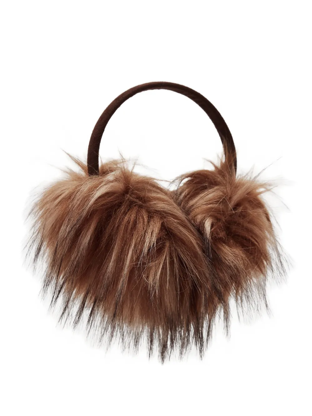 faux-fur earmuffs