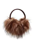 Unreal Fur faux-fur earmuffs - Brown