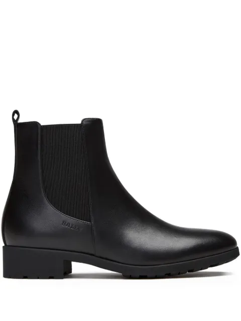 Bally pull-tab Chelsea boots