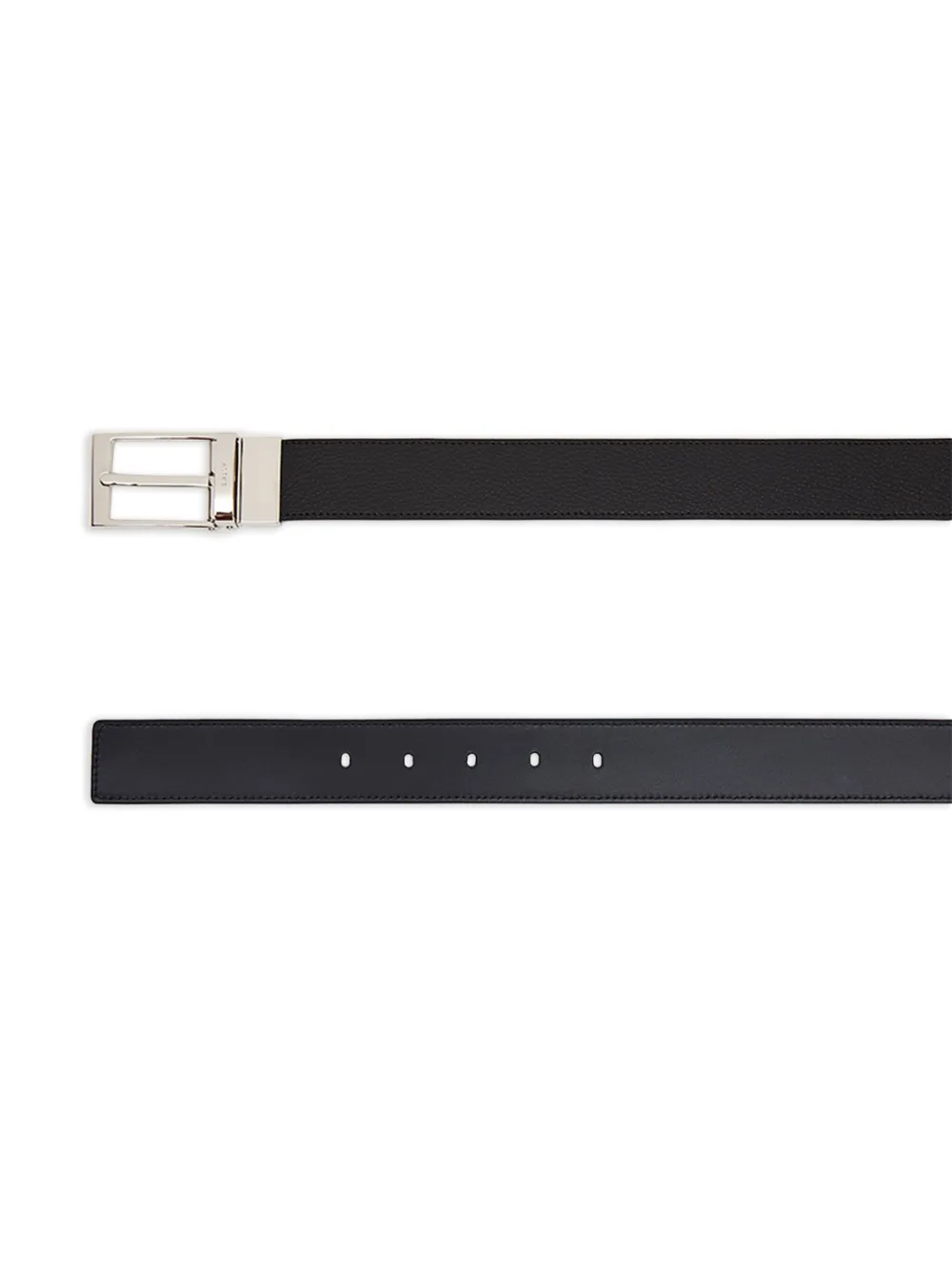 Bally Omkeerbare leren riem - Zwart