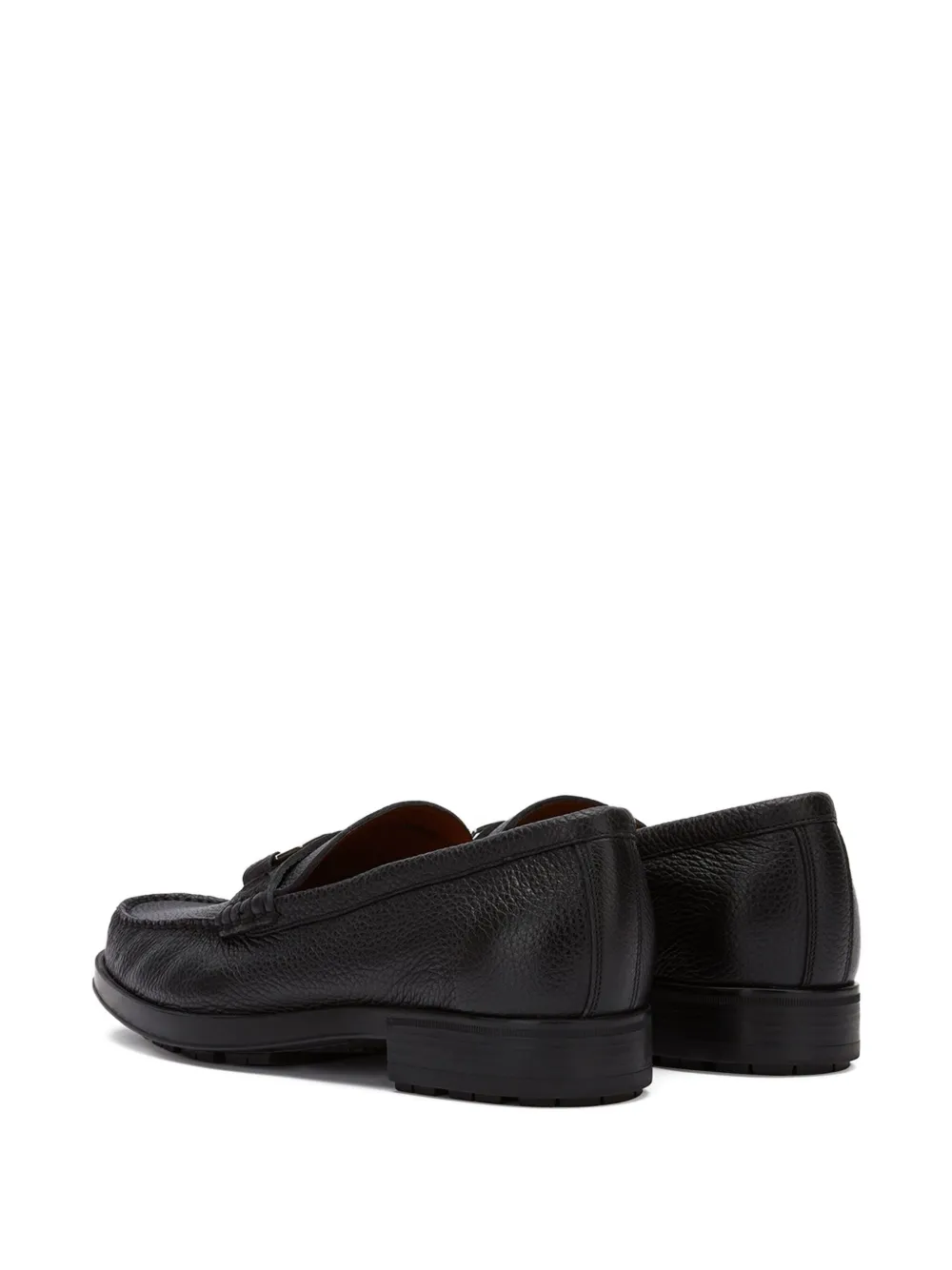 Bally leather loafers Black