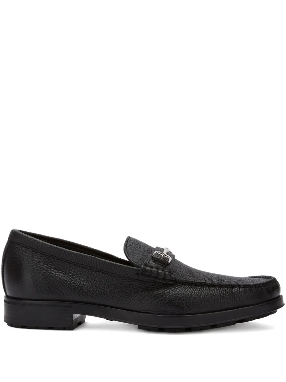 Bally leather loafers Black