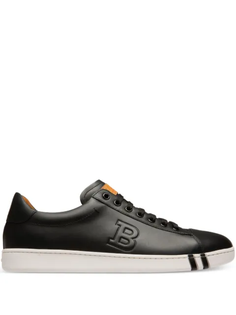Bally Asher logo-embossed leather sneakers