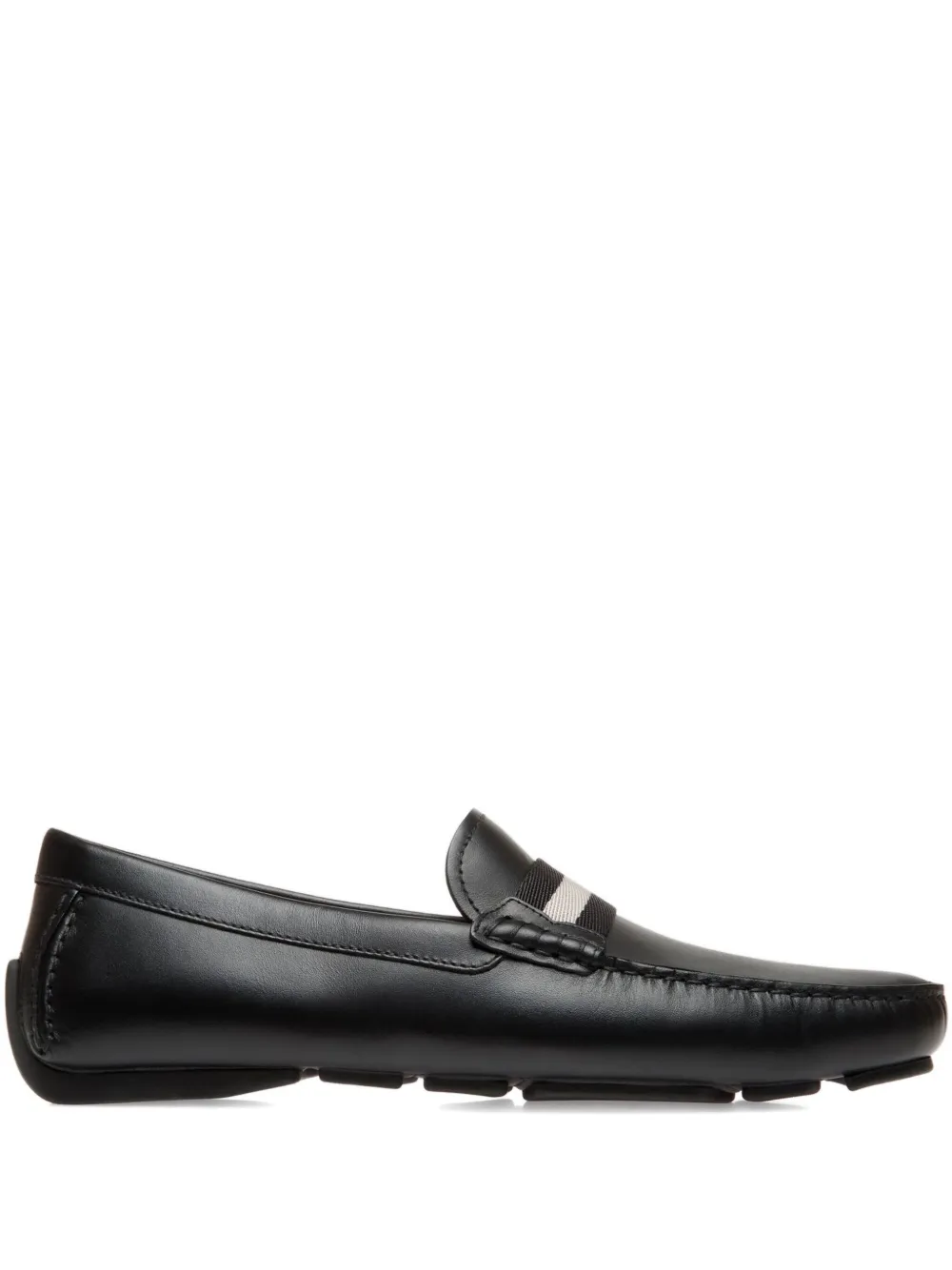 Bally Pilot Driver leren loafers Zwart