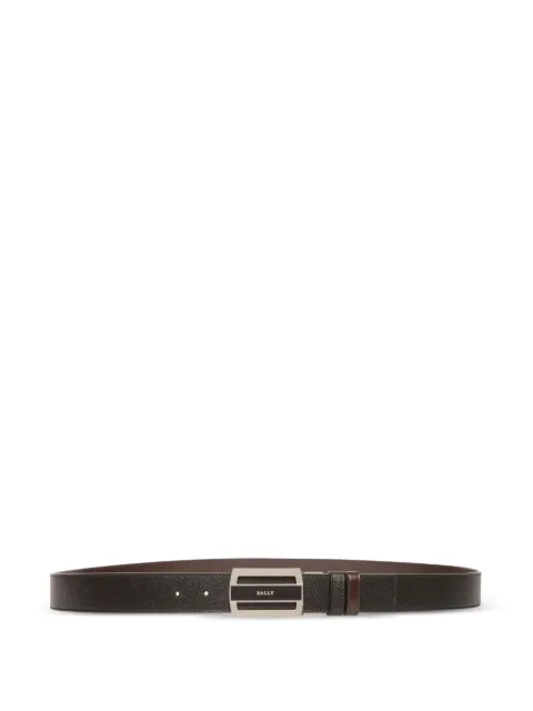 Bally reversible leather belt