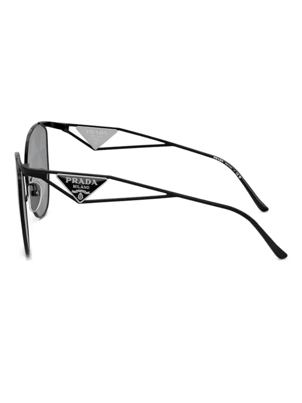 Prada Eyewear PR 50ZS geometric-frame sunglasses Zwart