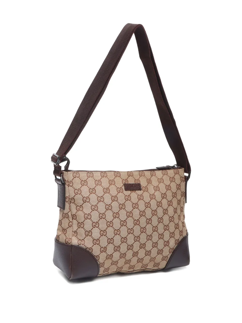 Pre-owned Gucci 1990-2010 Double G Shoulder Bag