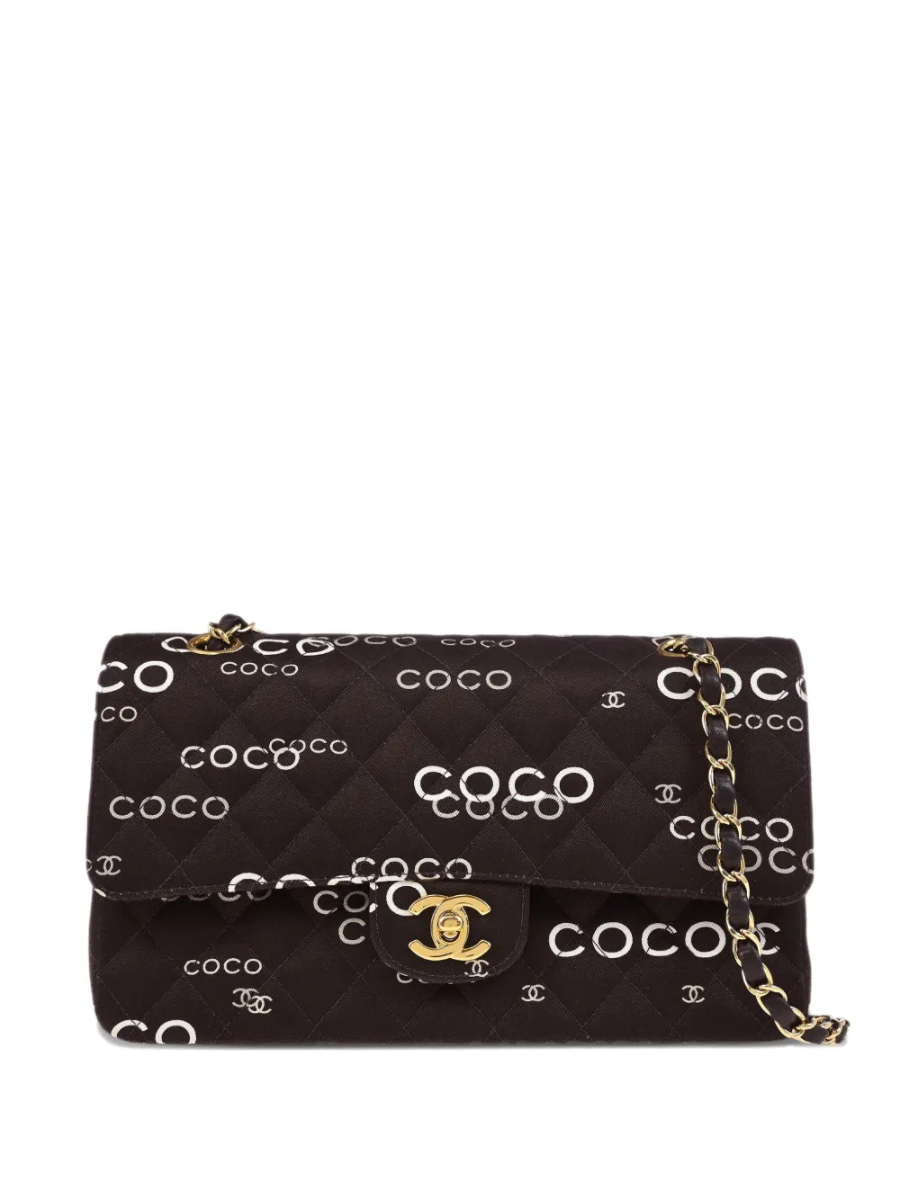 CHANEL Pre-Owned 2002 Coco shoulder bag | Brown | Image 1
