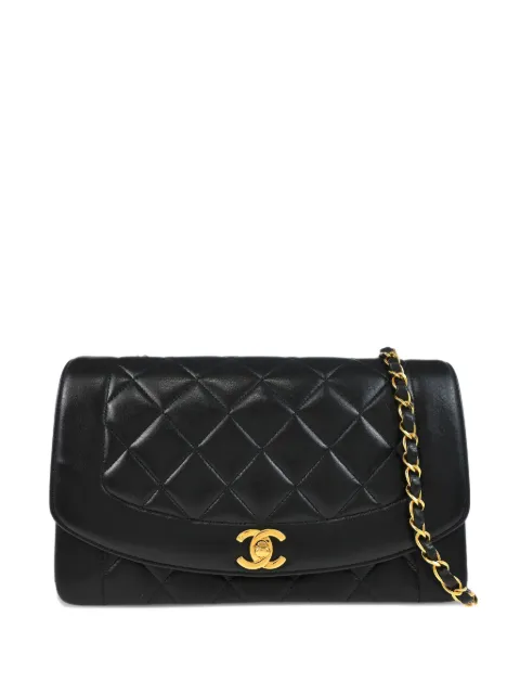 CHANEL Pre-Owned bolso de hombro Diana mediano 1995