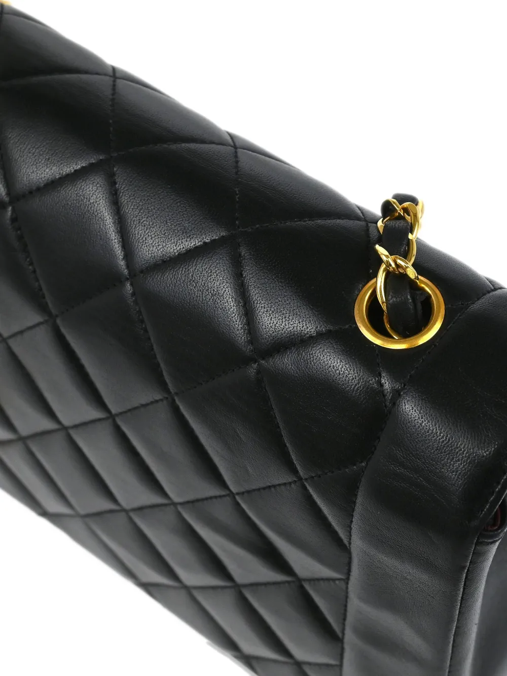 Pre-owned Chanel 1995 Medium Diana Shoulder Bag In Black
