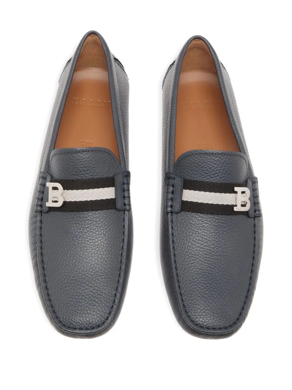 Bally leather loafers Blue