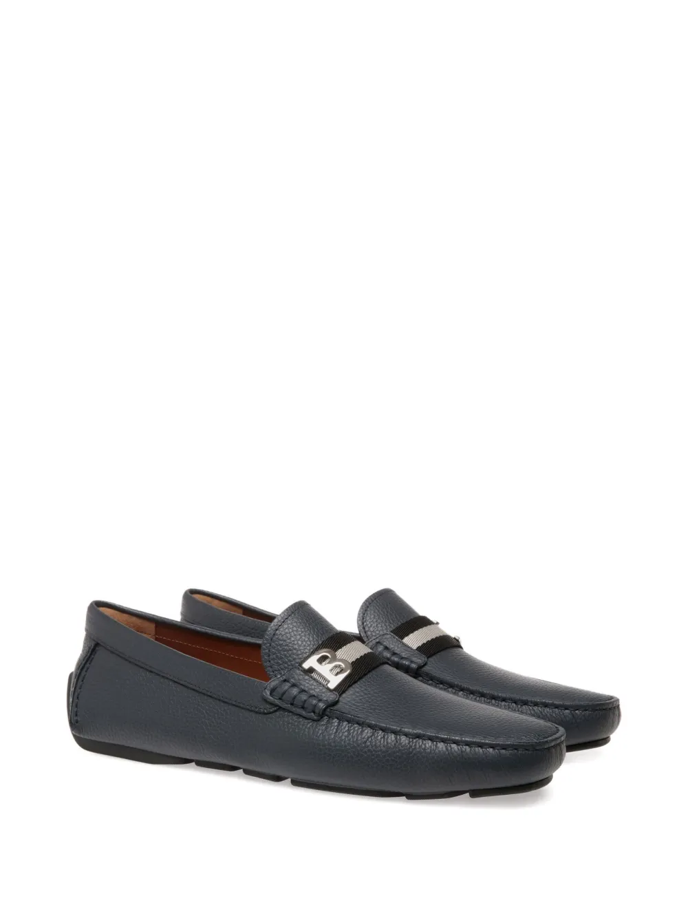 Bally leather loafers Blue
