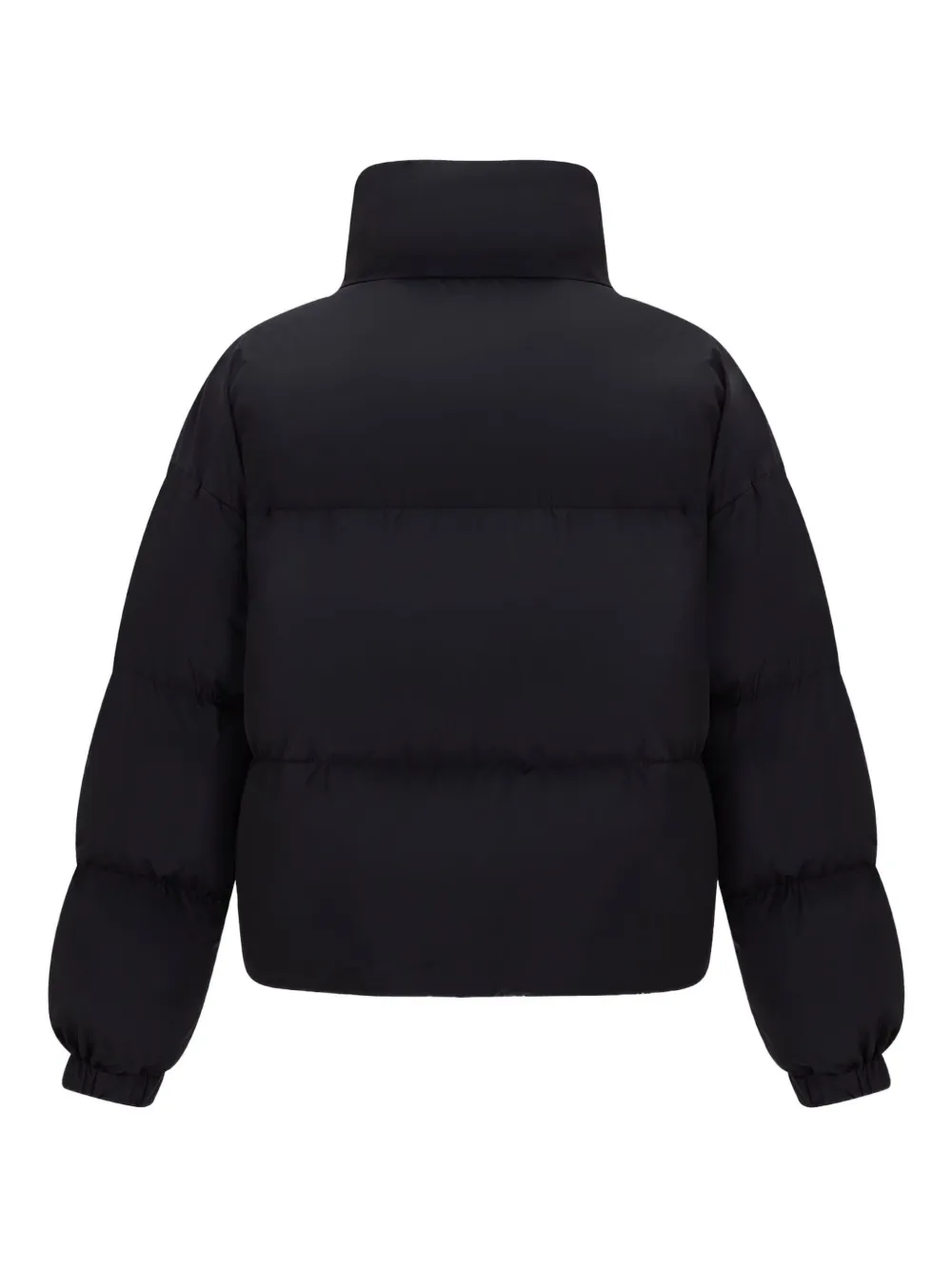 Bally Gewatteerd donsjack met logo Zwart