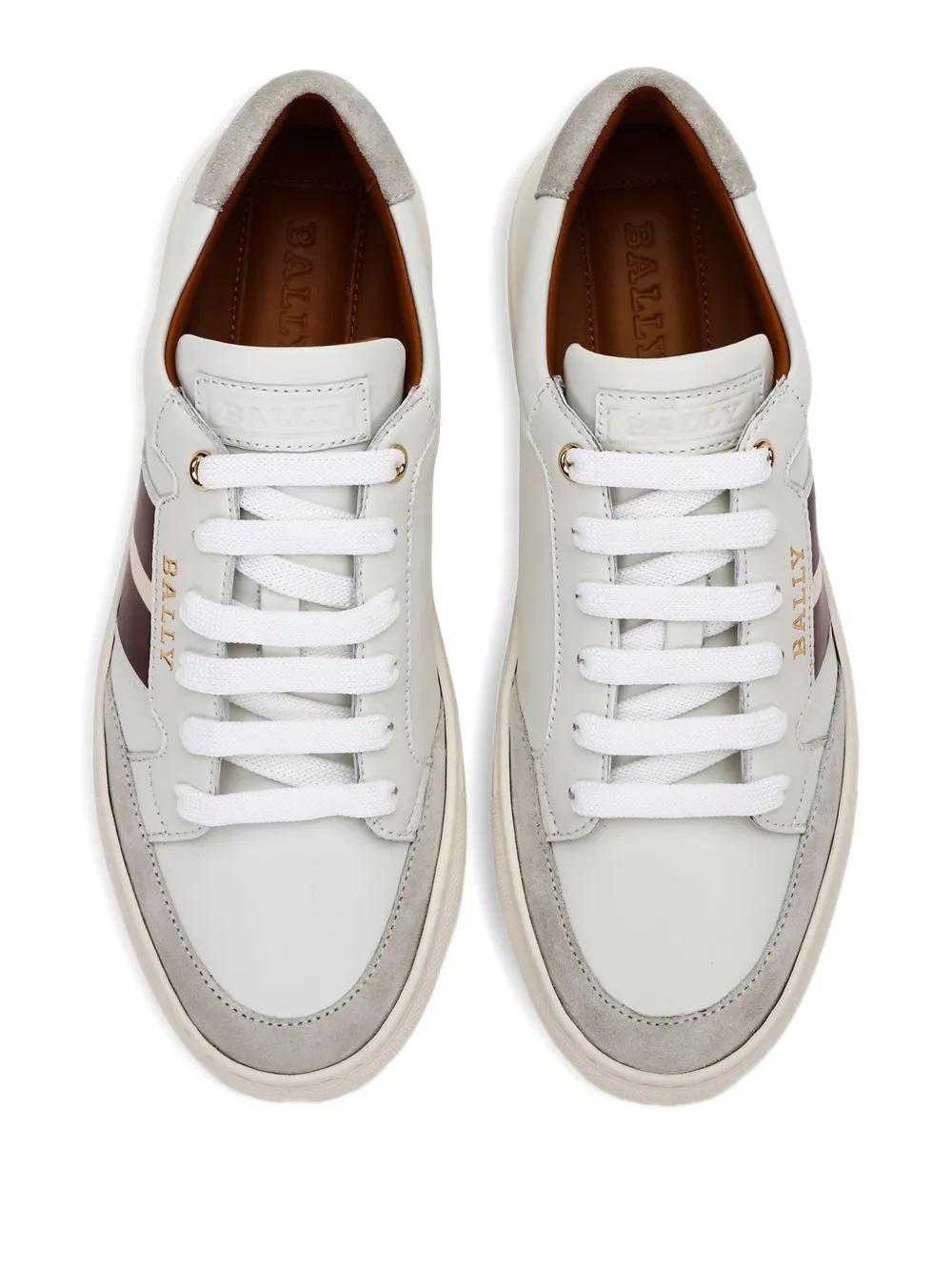Bally leather sneakers White
