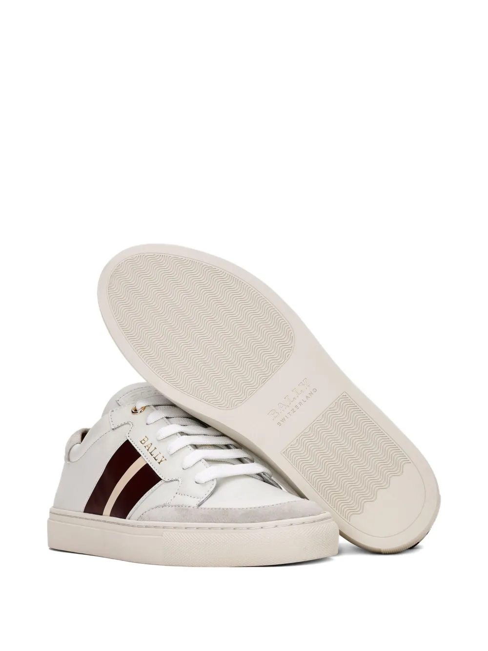 Bally leather sneakers White