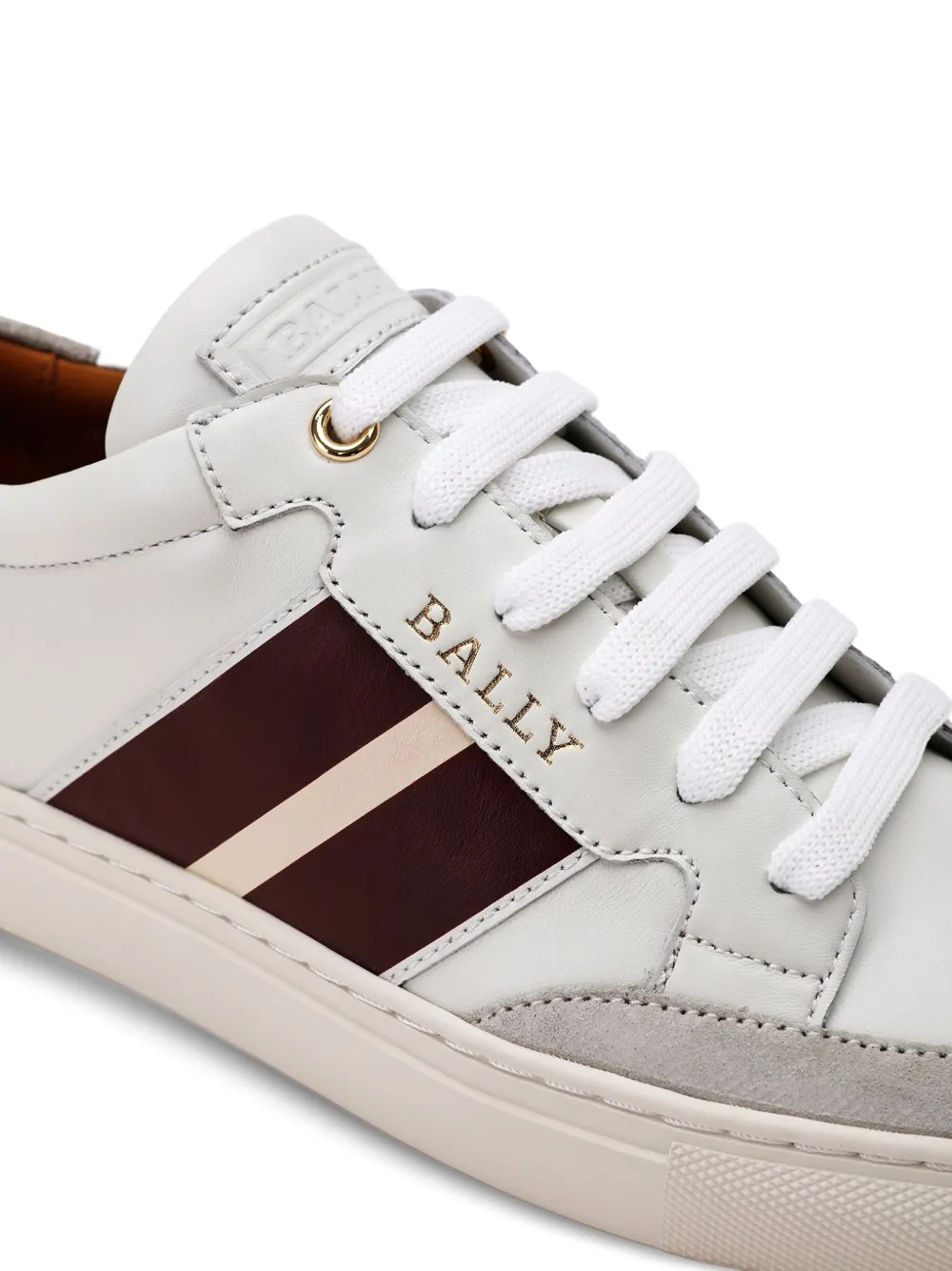 Bally leather sneakers White