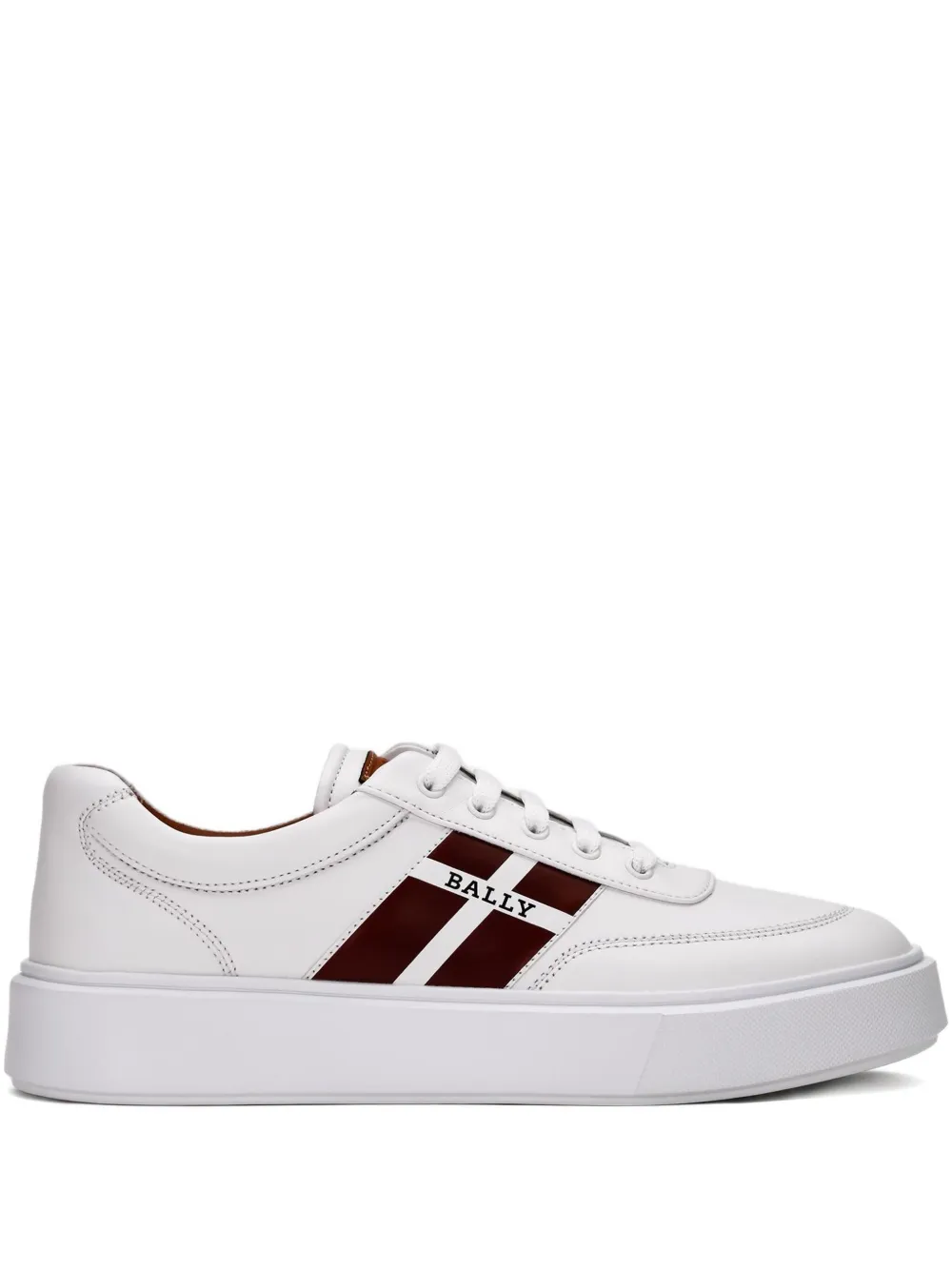 Bally leather sneakers White