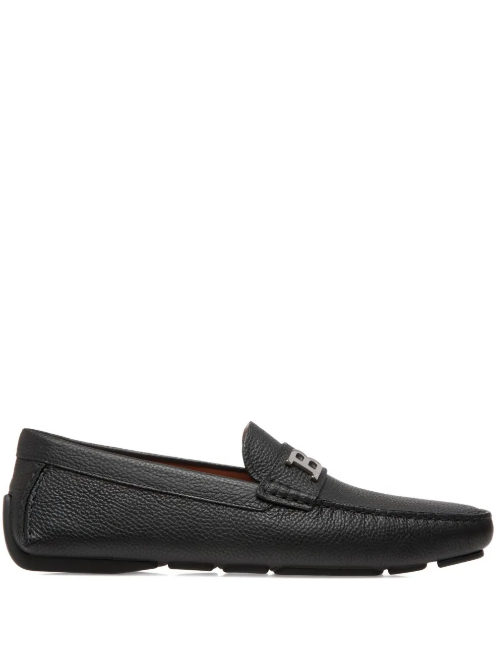 Bally leather loafers Black