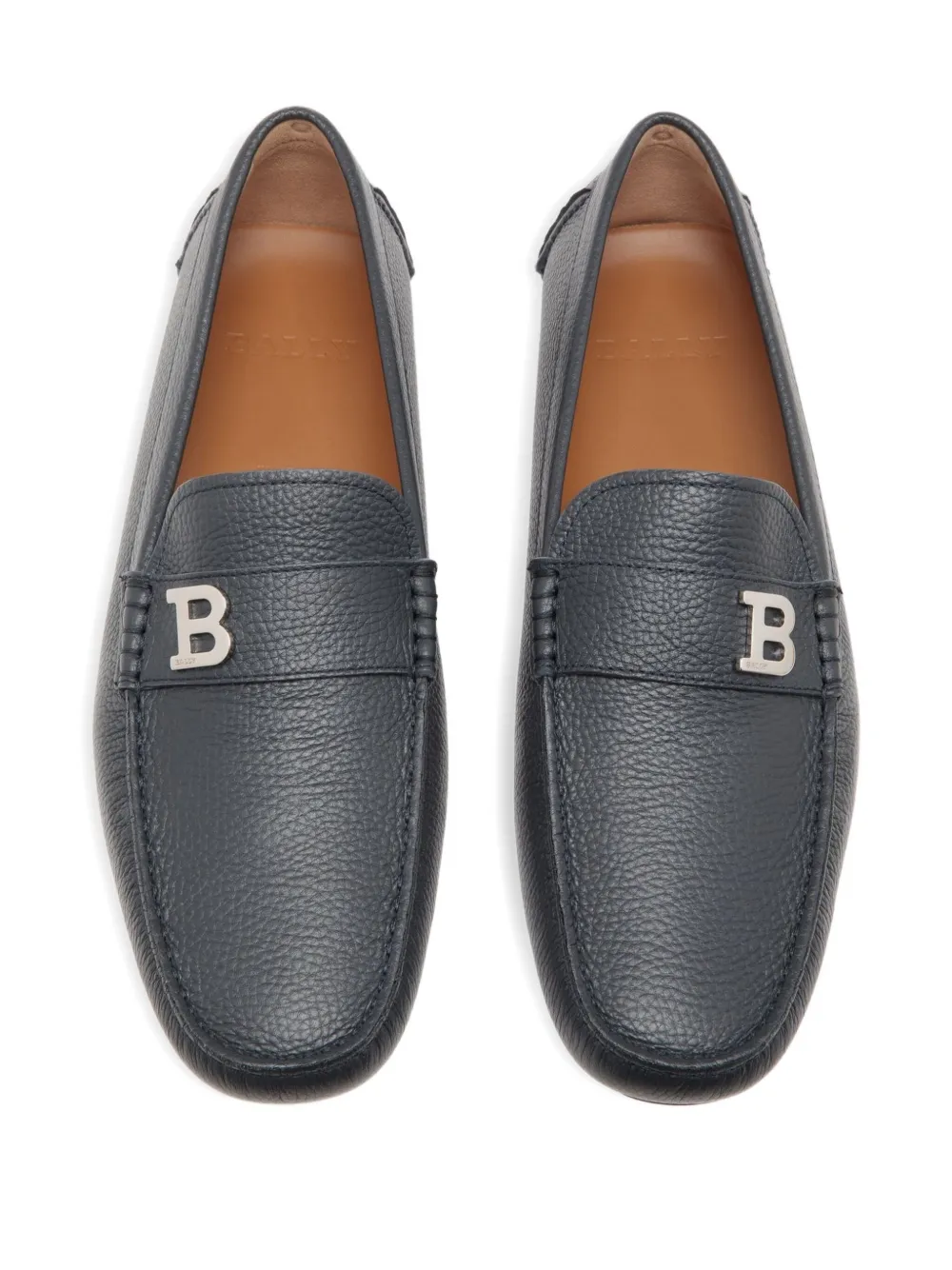 Bally leather loafers Blue