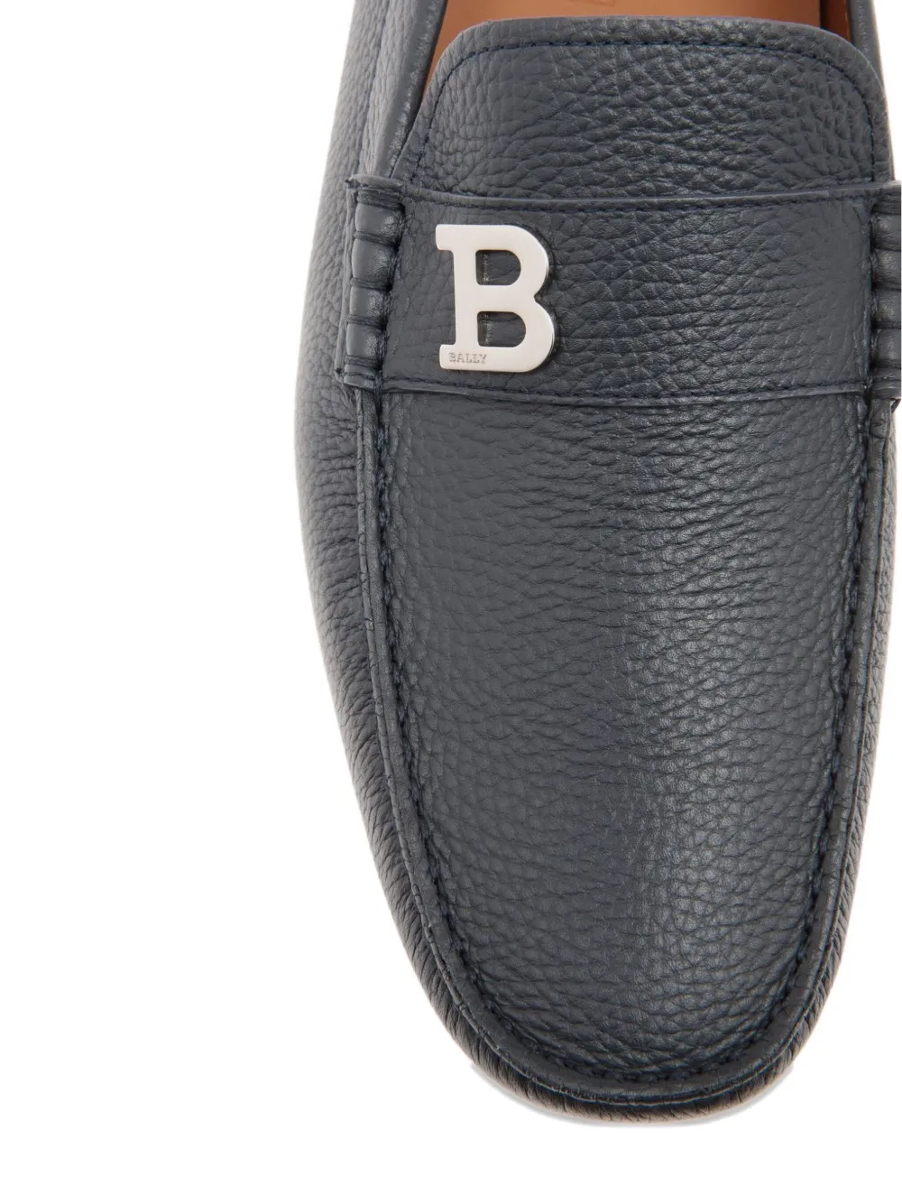 Bally leather loafers Blue