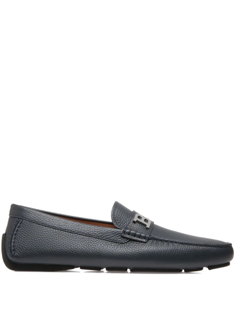 Bally leather loafers Blue