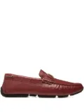 Bally Palan crocodile-effect loafers - Red