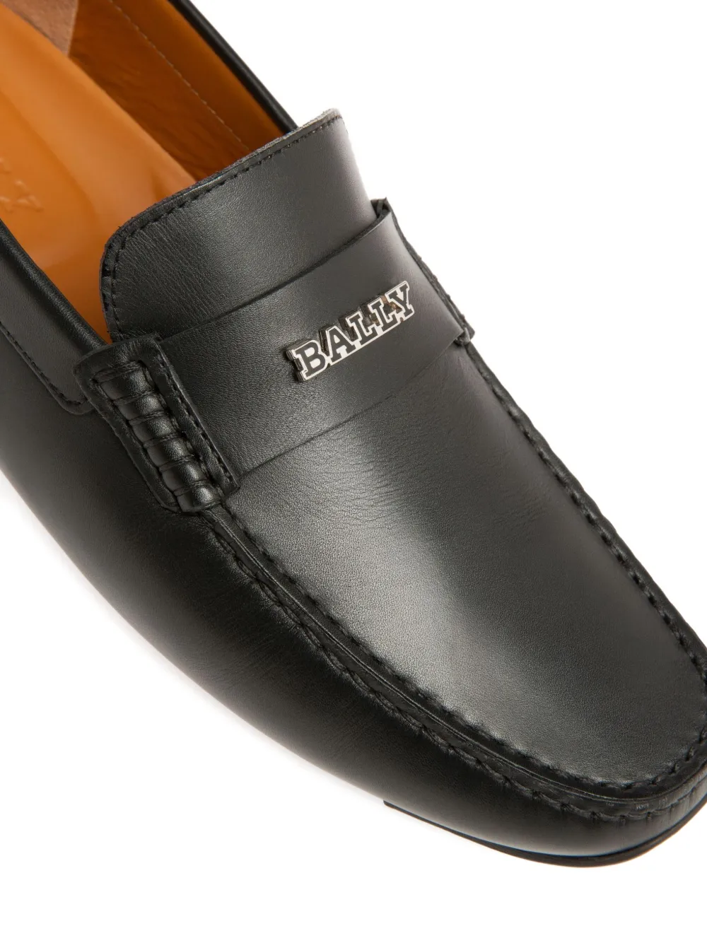 Bally Pilot Driver leren loafers Zwart