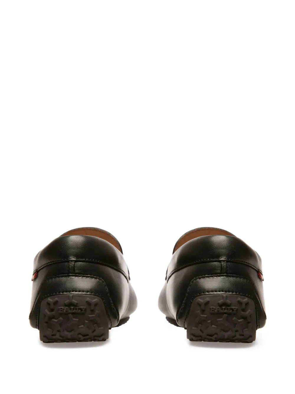 Bally Pilot Driver leren loafers Zwart