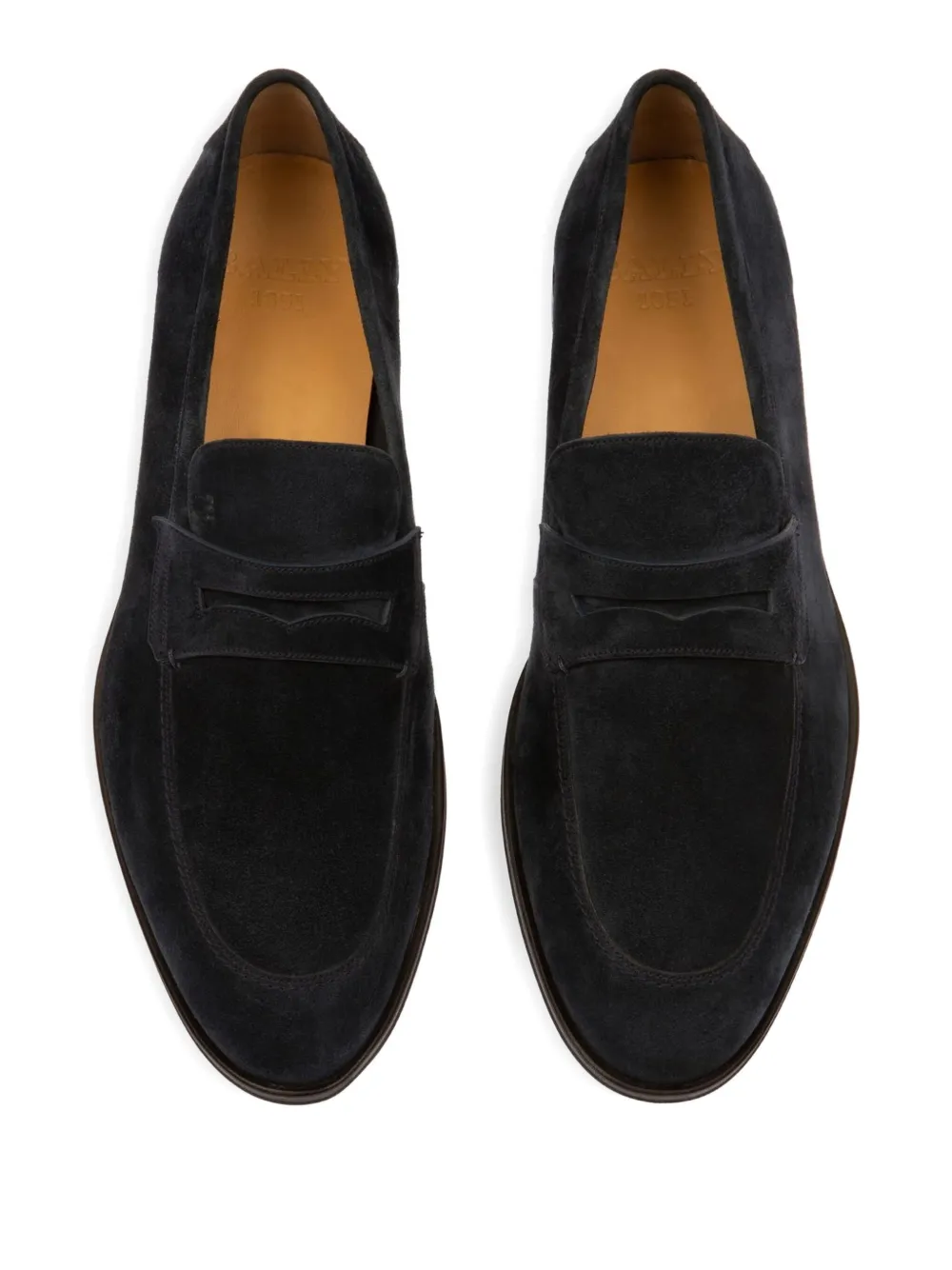Bally Plume suède loafers Blauw