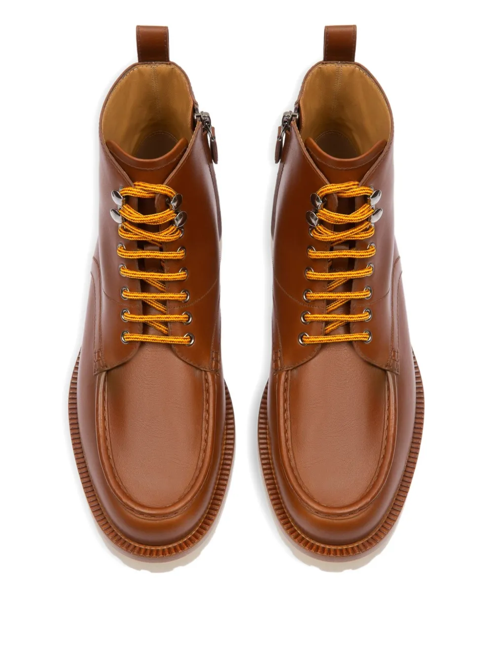 Bally Nobilus laarzen met rubberen zool Bruin