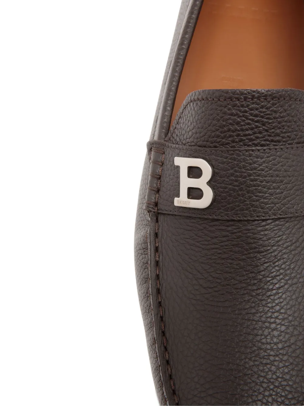 Bally leather loafers Brown