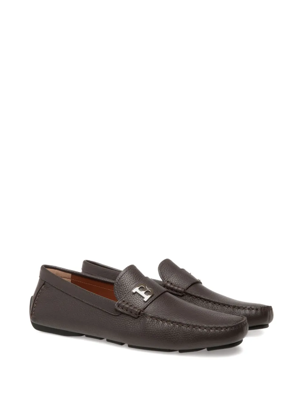 Bally leather loafers Brown
