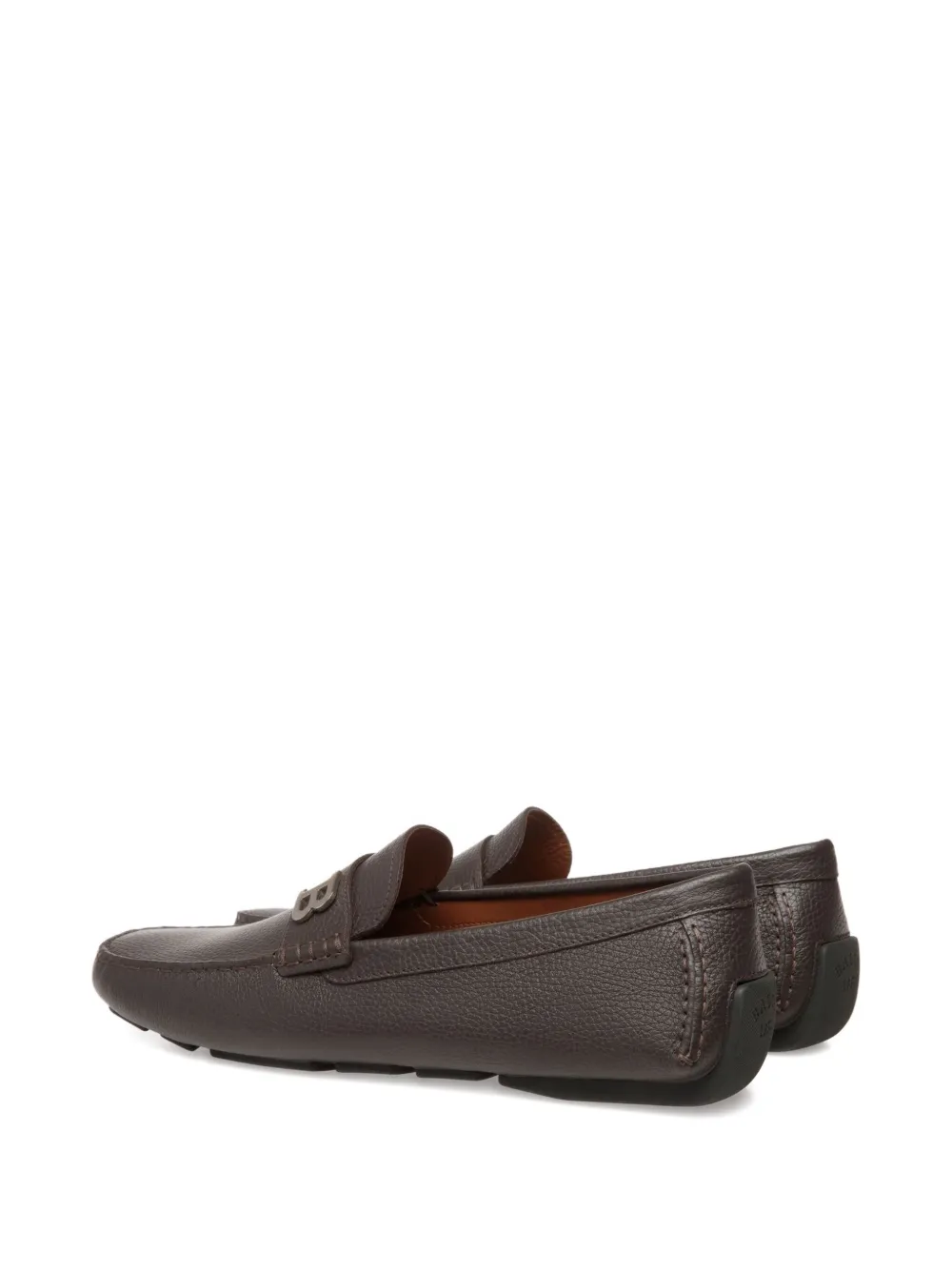 Bally leather loafers Brown