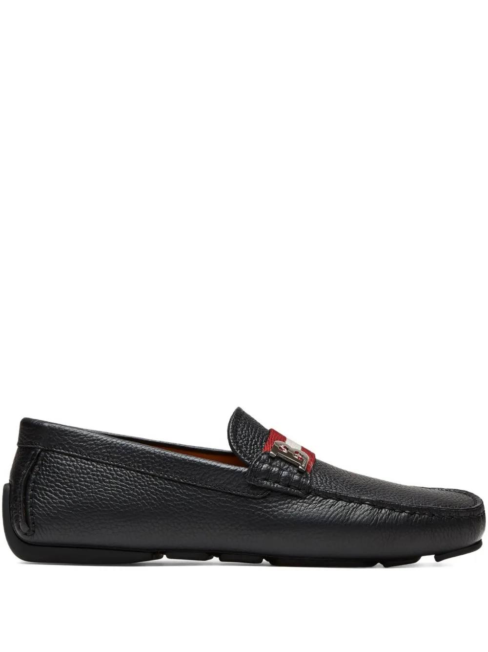 Bally leather loafers Black