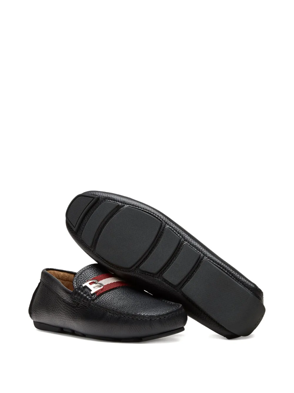 Bally leather loafers Black