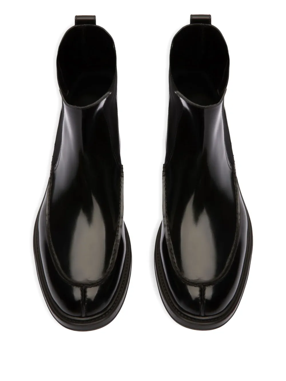 Bally Nidro leather elastic-sided chelsea boots Black