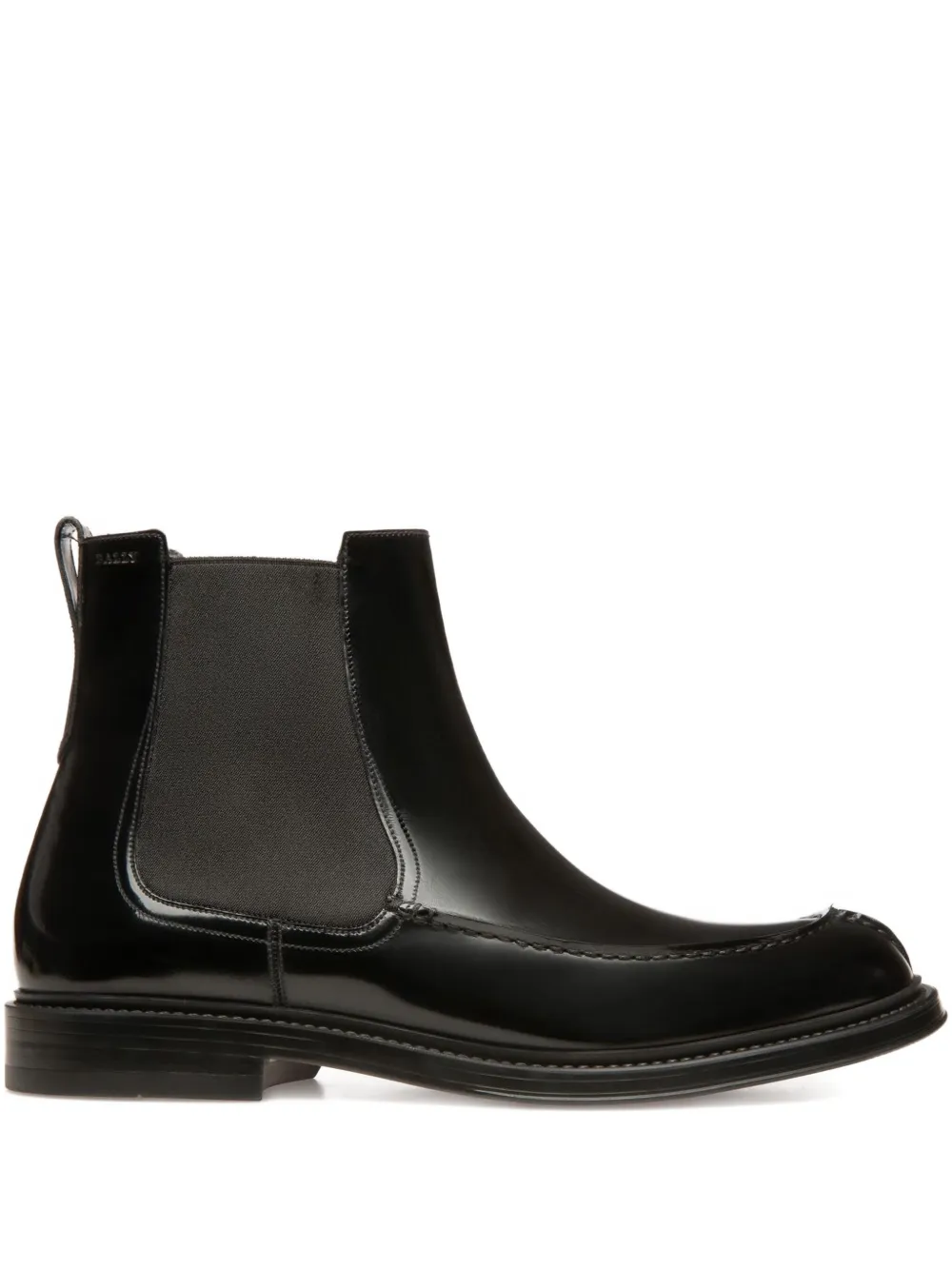 Bally Nidro leather elastic-sided chelsea boots Black