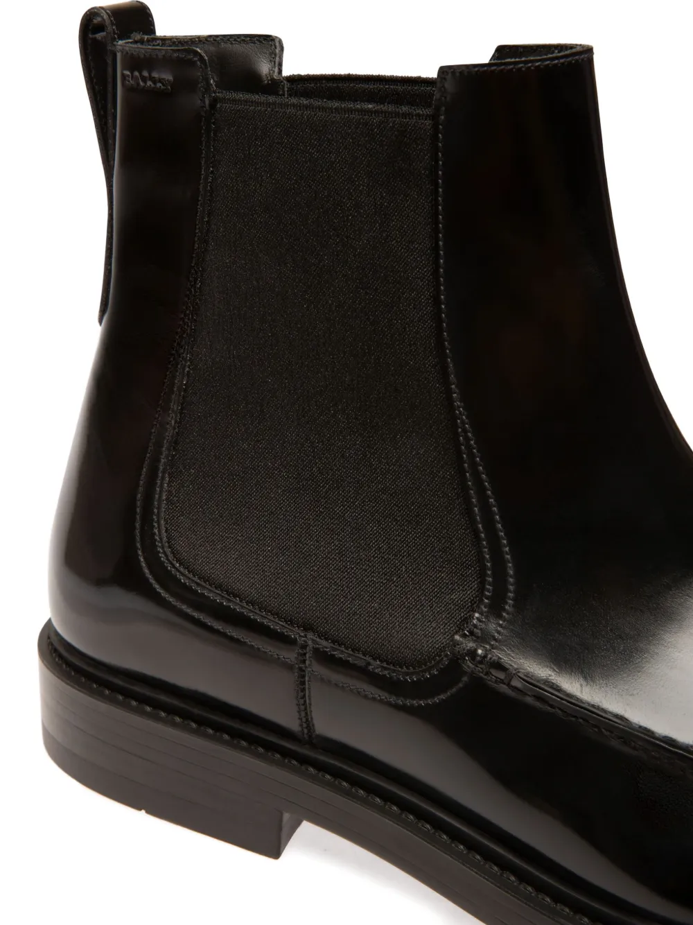Bally Nidro leather elastic-sided chelsea boots Black
