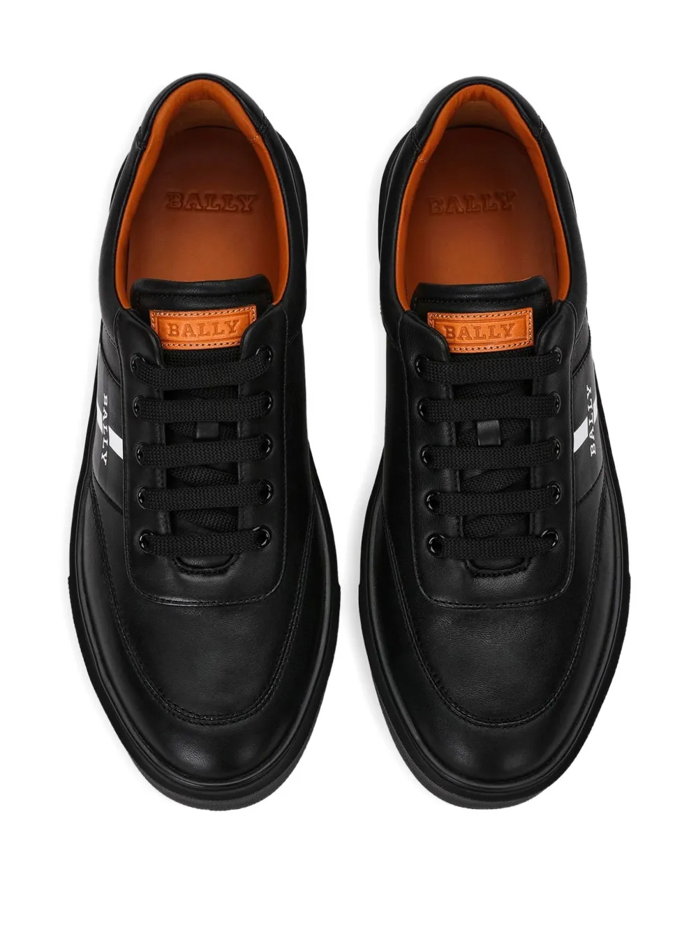 Bally leather low-top sneakers Black