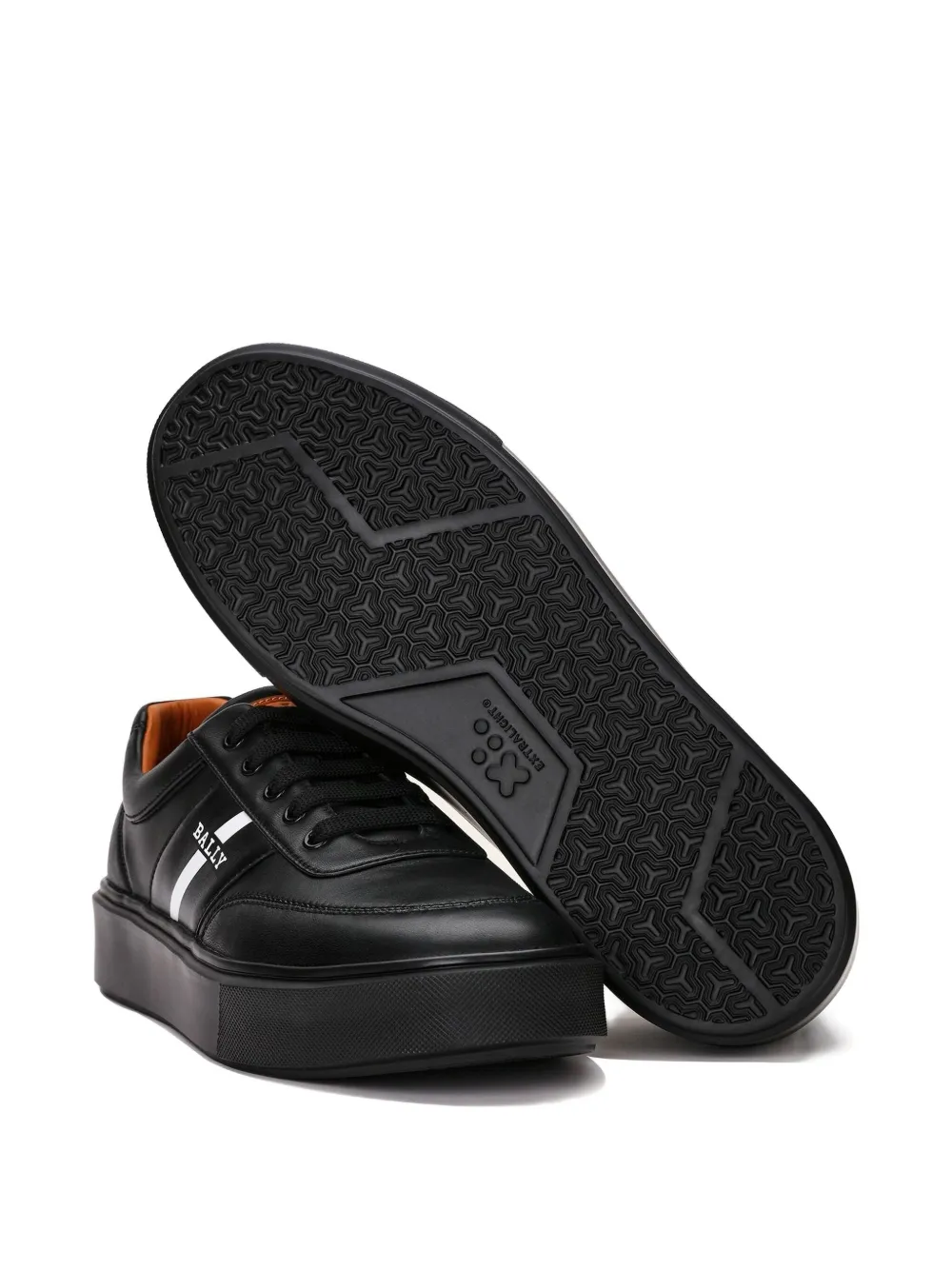 Bally leather low-top sneakers Black