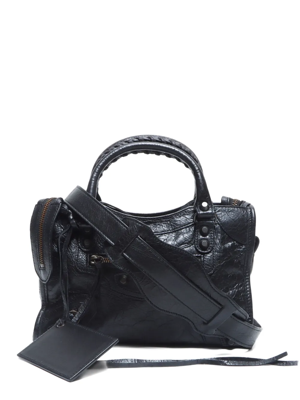 Pre-owned Balenciaga 2010s Mini City Two-way Handbag